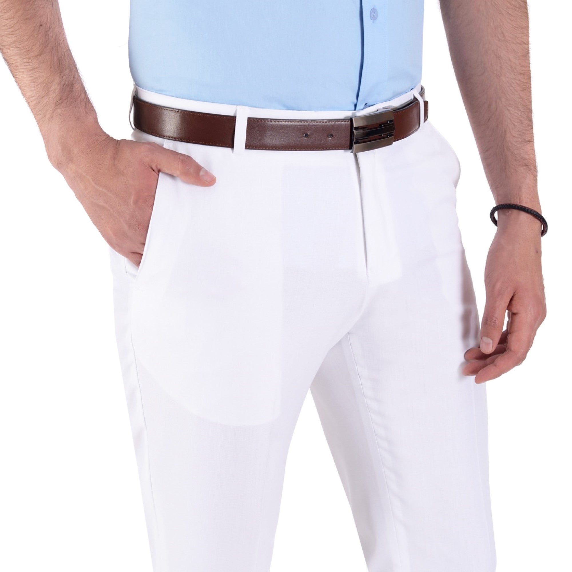 Pantalón de Vestir Yale Sin Pinzas Slim Fit 1768