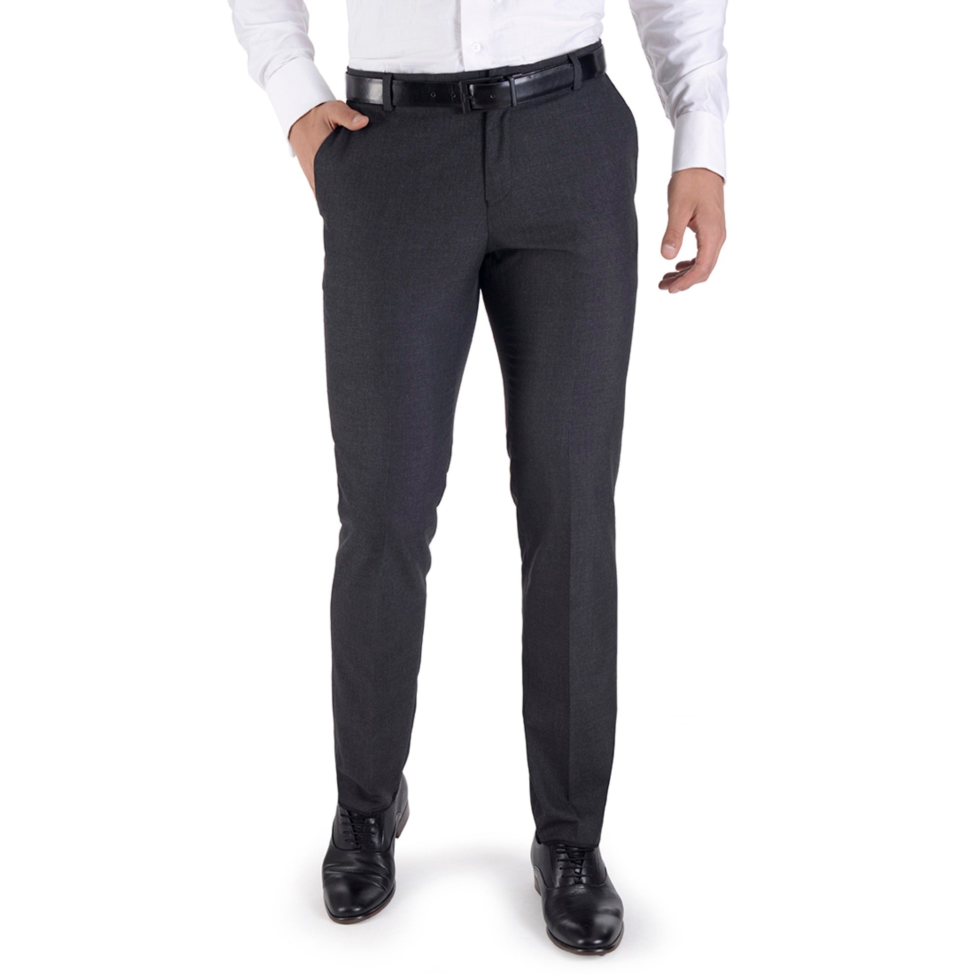 Pantalón de Vestir Yale Sin Pinzas Slim Fit 1768