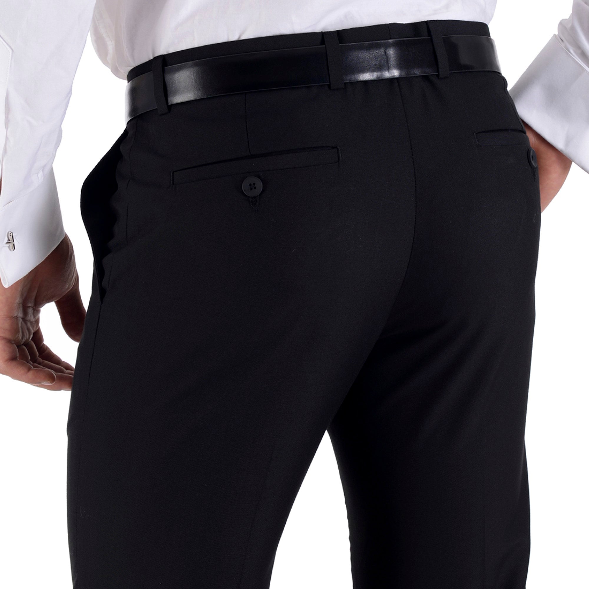 Pantalón de Vestir Yale Sin Pinzas Slim Fit 1768