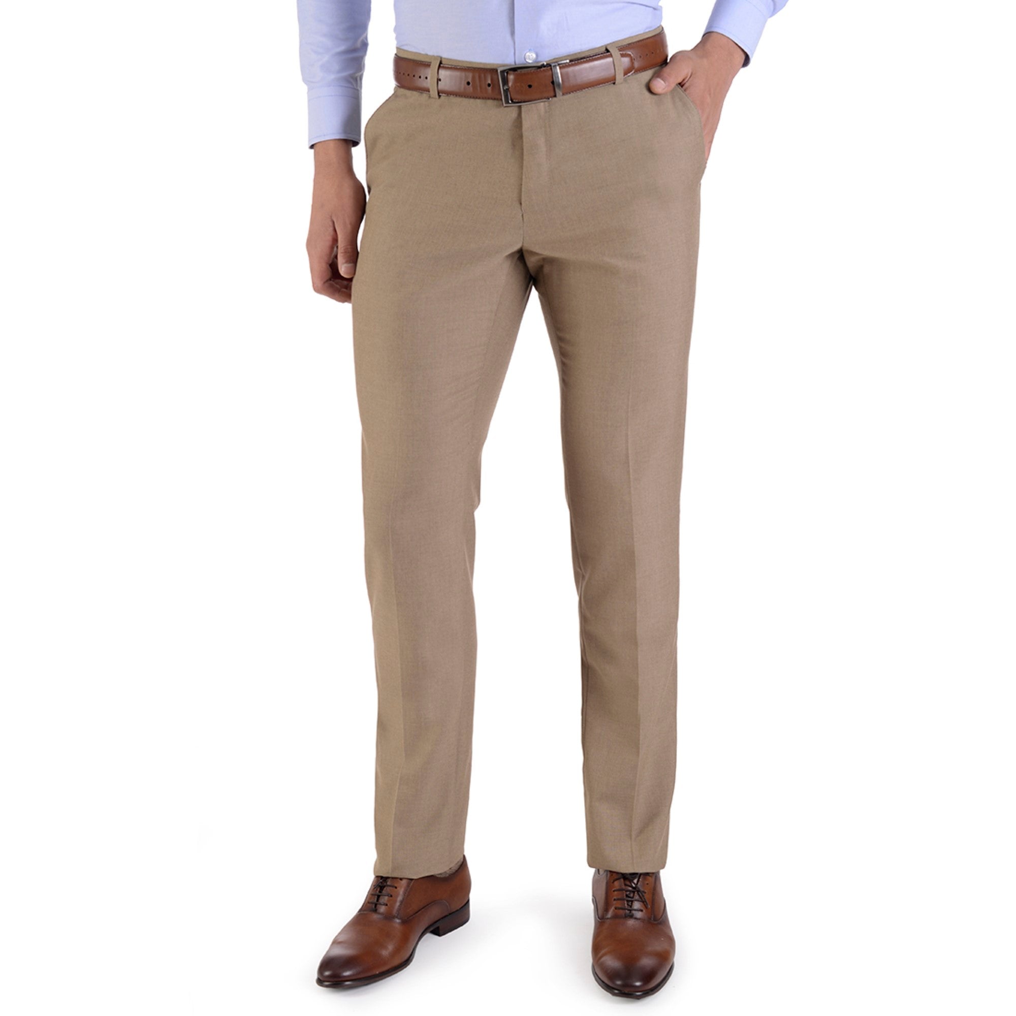 Pantalón de Vestir Yale Sin Pinzas Slim Fit 1768