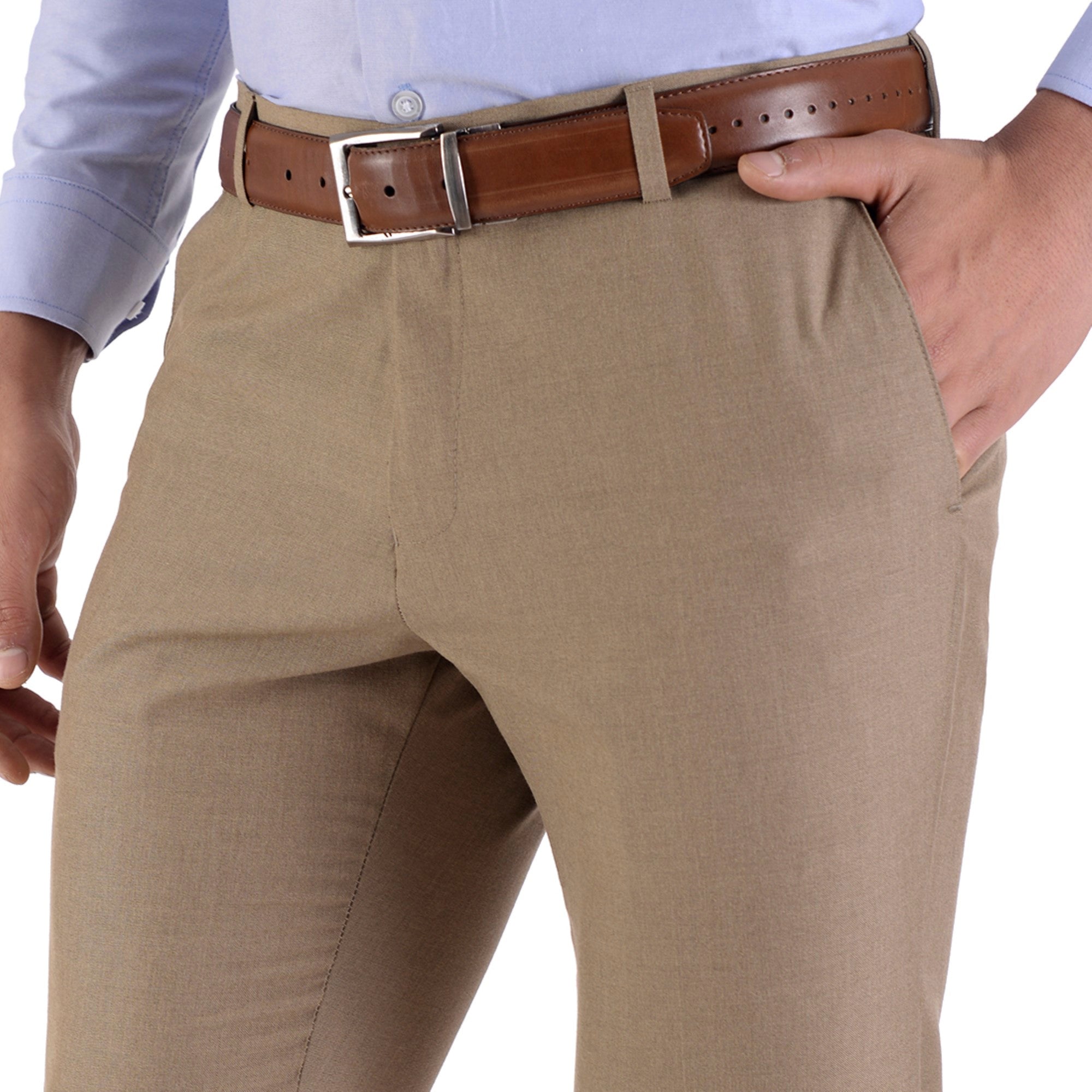 Pantalón de Vestir Yale Sin Pinzas Slim Fit 1768