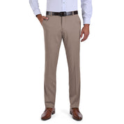 Pantalon de Vestir Yale 2336  Slim Fit  Sin Pinzas Kaki