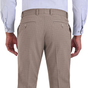 Pantalon de Vestir Yale 2336  Slim Fit  Sin Pinzas Kaki