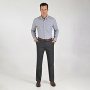 Pantalón de vestir Yale Slim Fit 4731 Gris Rata