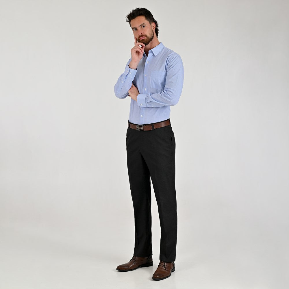 Pantalón de vestir Yale Slim Fit 4731 Negro