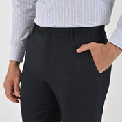 Pantalón de vestir Yale Slim Fit 4731 Azul Zafiro