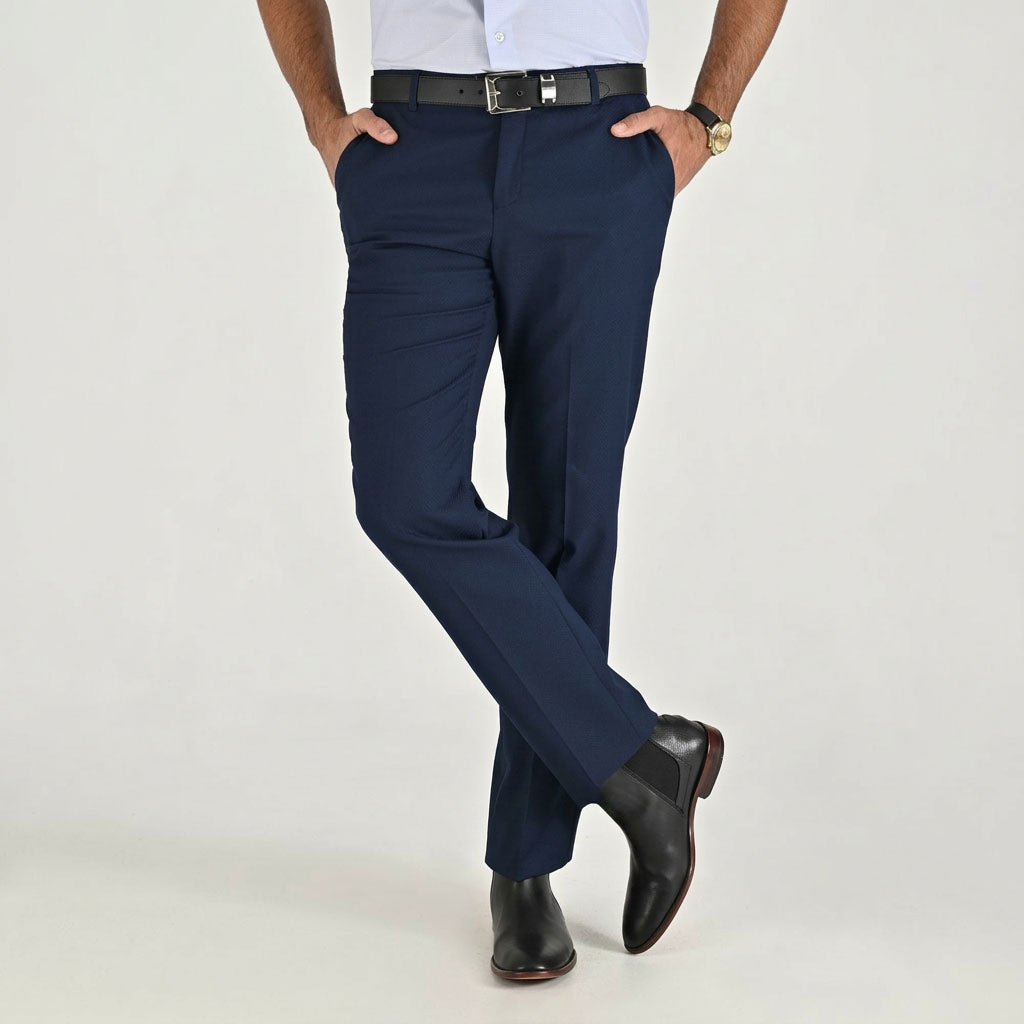 Pantalón de vestir Yale Slim Fit 7359 Azul