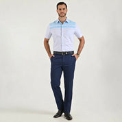 Pantalón de vestir Yale Slim Fit 7359 Azul