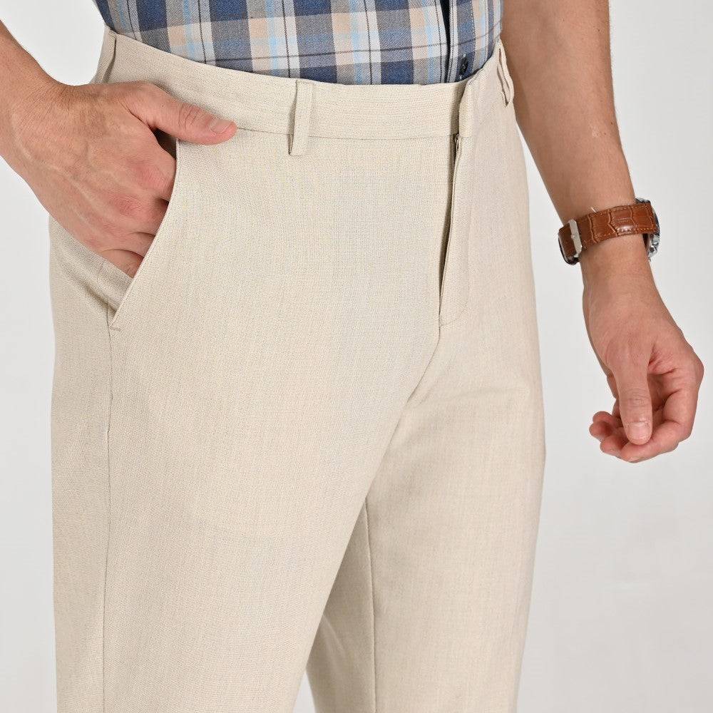 Pantalón de vestir Yale Slim Fit 7963 Arena