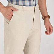 Pantalón de vestir Yale Slim Fit 7963 Arena