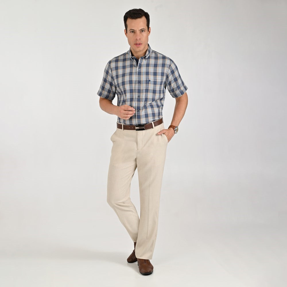 Pantalón de vestir Yale Slim Fit 7963 Arena