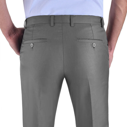 Pantalón Vestir Yale sin Pinzas Modern Slim Fit Cintura Ajustable 2402