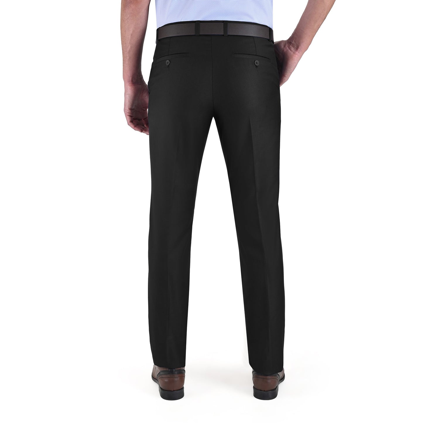Pantalón Vestir Yale sin Pinzas Modern Slim Fit Cintura Ajustable 2402