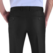 Pantalón de Vestir Yale sin Pinzas Modern Slim Fit Cintura Ajustable 2402