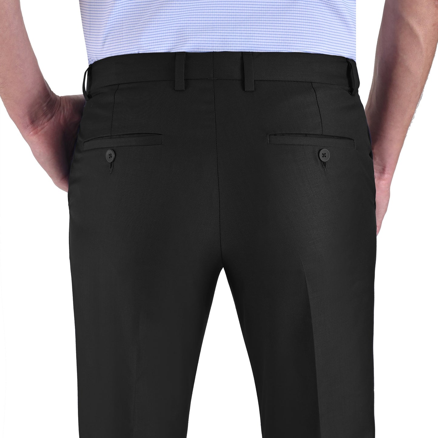 Pantalón Vestir Yale sin Pinzas Modern Slim Fit Cintura Ajustable 2402