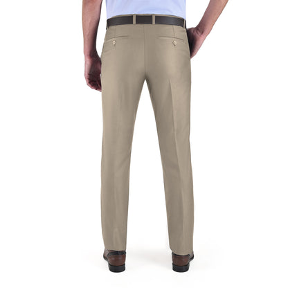Pantalón Vestir Yale sin Pinzas Modern Slim Fit Cintura Ajustable 2402