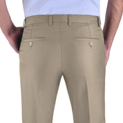 Pantalón de Vestir Yale sin Pinzas Modern Slim Fit Cintura Ajustable 2402