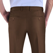 Pantalón de Vestir Yale sin Pinzas Modern Slim Fit Cintura Ajustable 2402