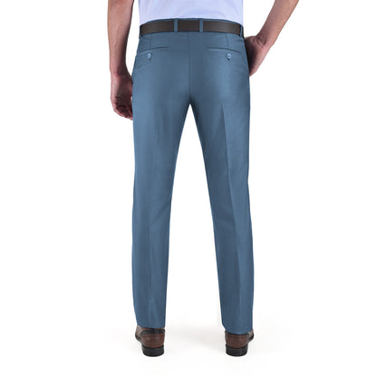 Pantalón Vestir Yale sin Pinzas Modern Slim Fit Cintura Ajustable 2402