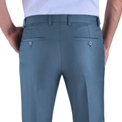 Pantalón de Vestir Yale sin Pinzas Modern Slim Fit Cintura Ajustable 2402