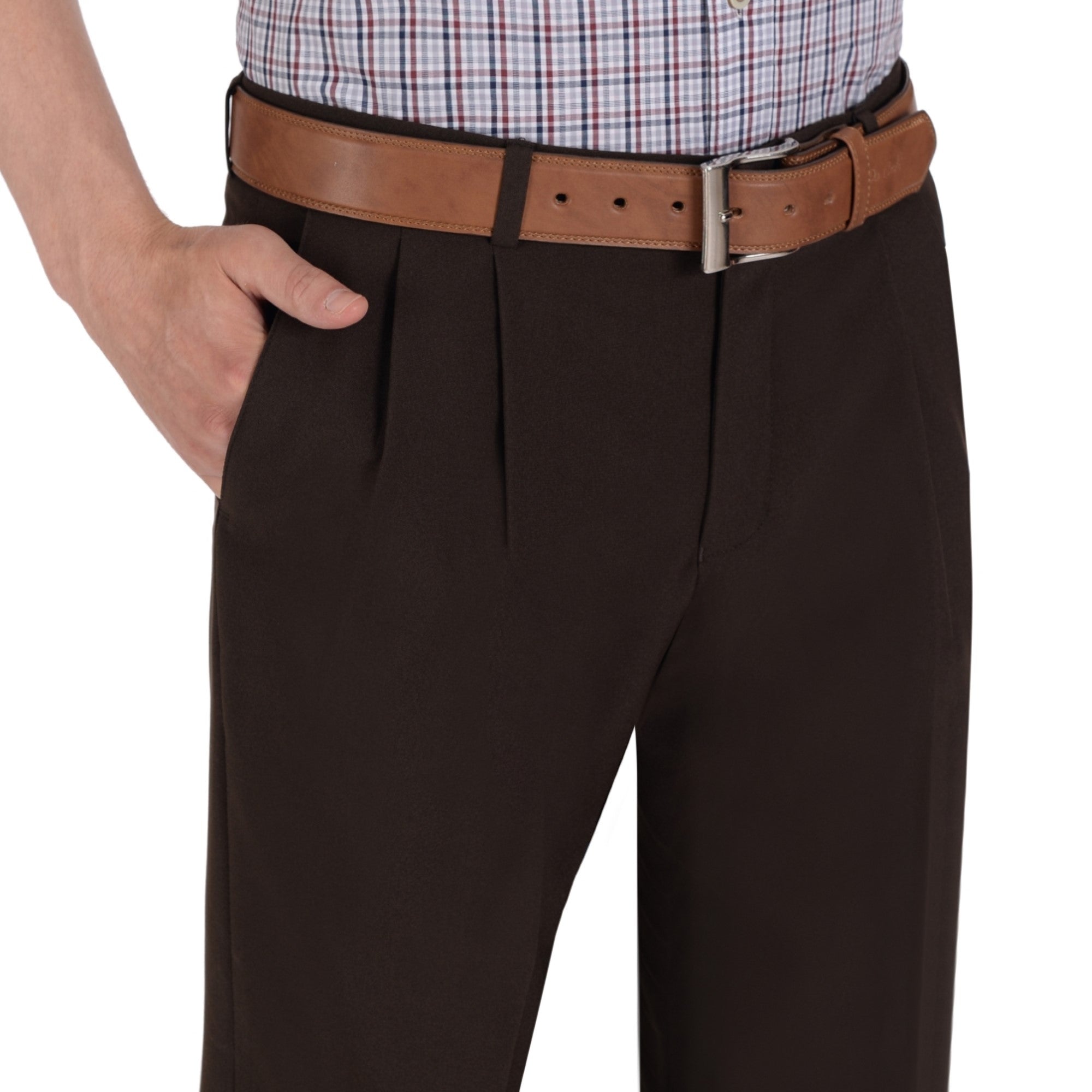 Pantalón de Vestir Yale Con Pinzas Regular Fit 1268