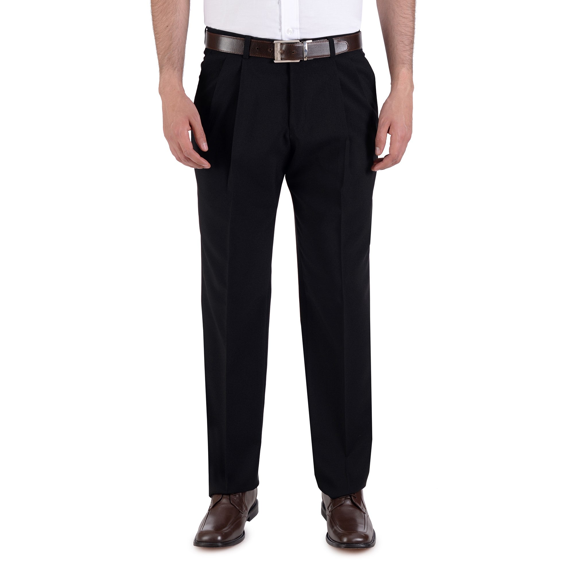 Pantalón de Vestir Yale Con Pinzas Regular Fit 1268