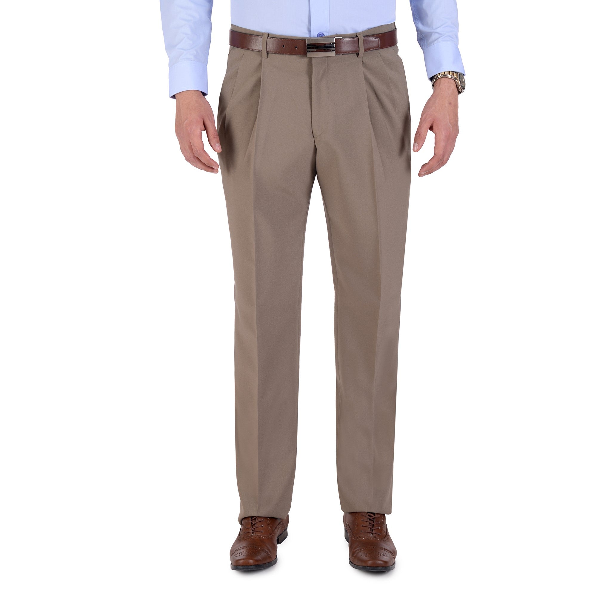 Pantalón de Vestir Yale Con Pinzas Regular Fit 1268