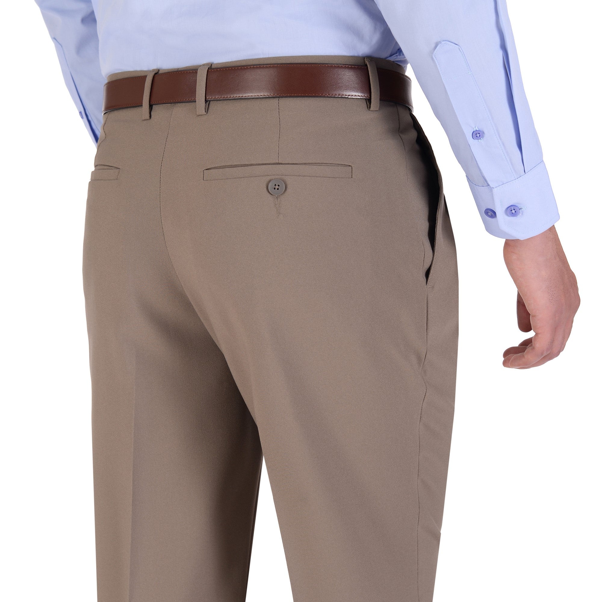 Pantalón de Vestir Yale Con Pinzas Regular Fit 1268