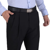 Pantalón de Vestir Yale Regular Fit Con Pinzas 1768