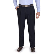 Pantalón de Vestir Yale Regular Fit Con Pinzas 1768