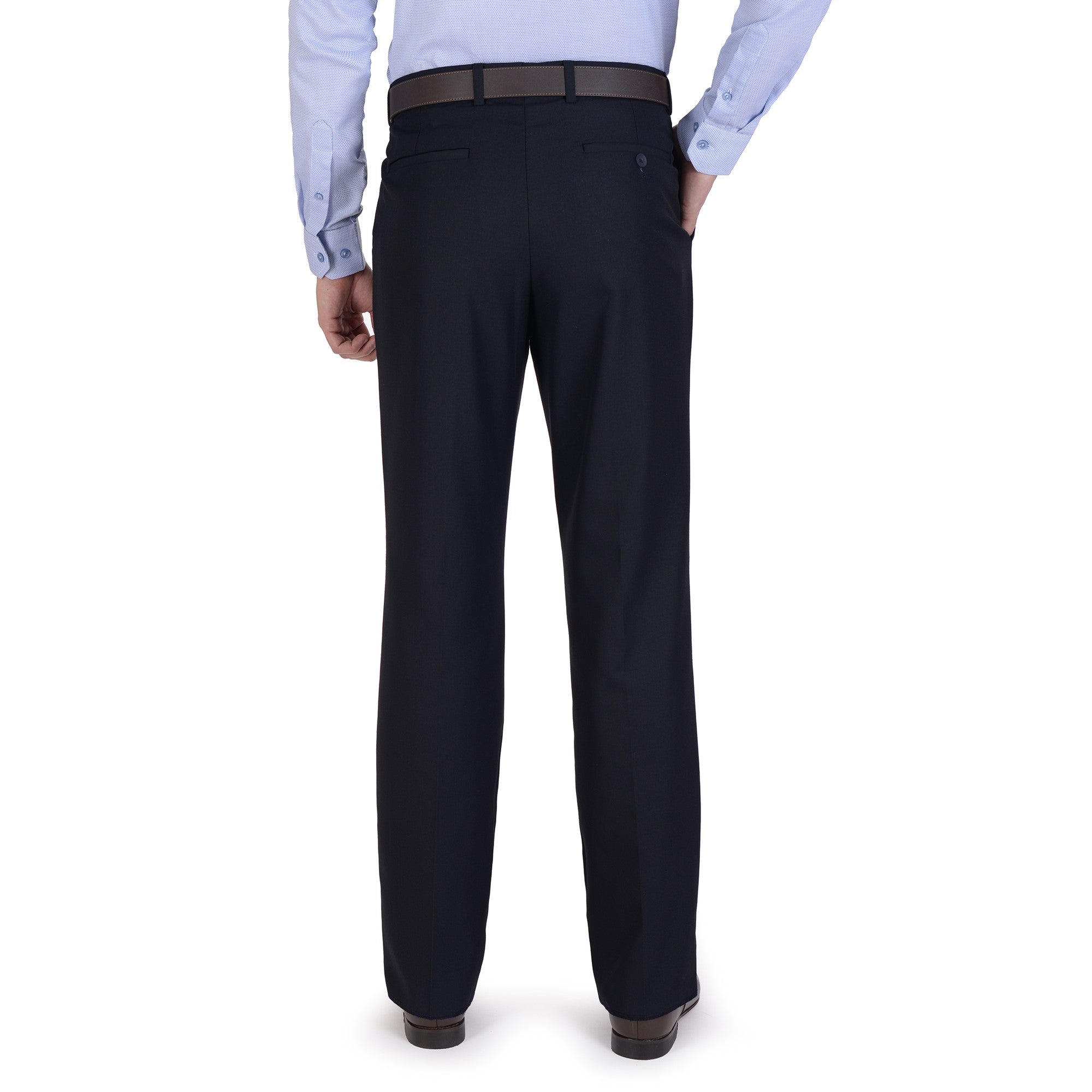 Pantalón de Vestir Yale Regular Fit Con Pinzas 1768