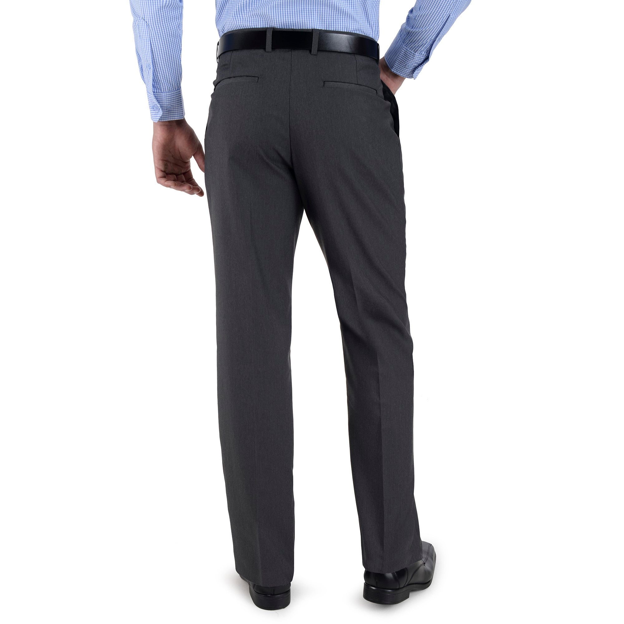 Pantalón de Vestir Yale Regular Fit Con Pinzas 0342