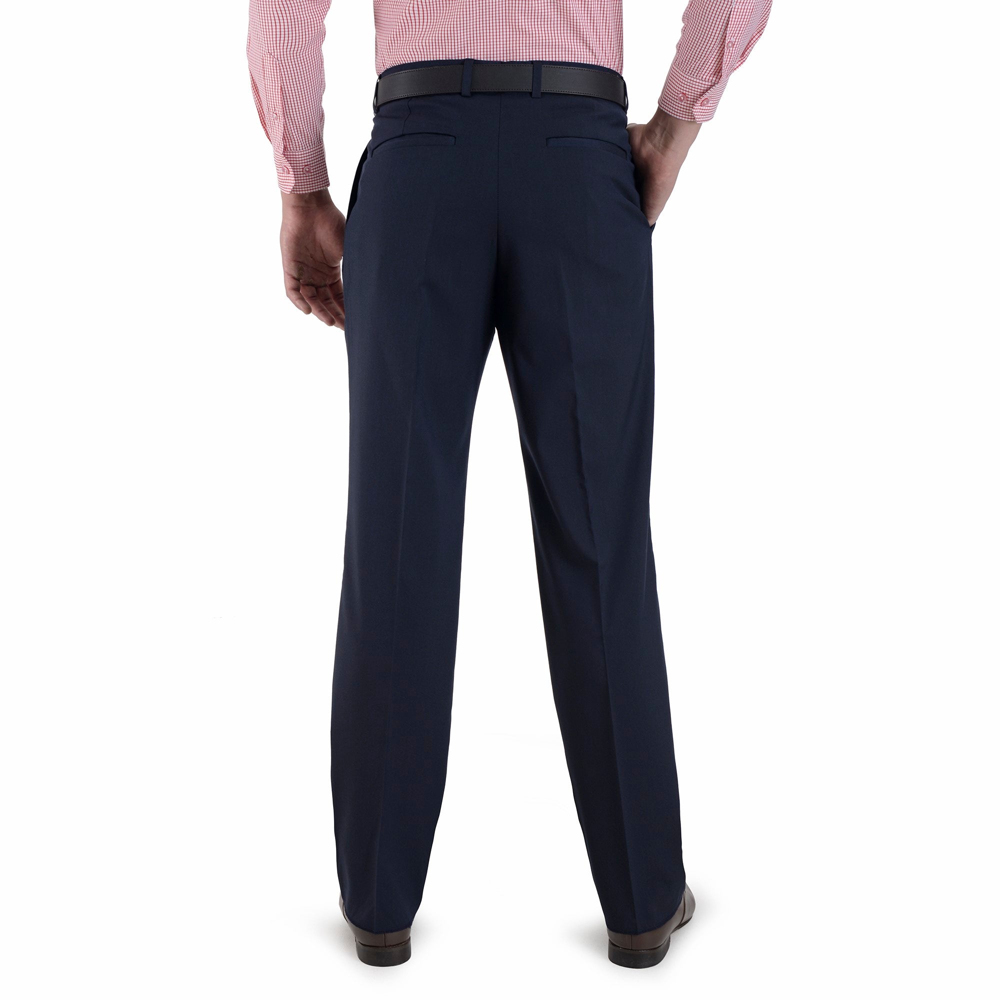 Pantalón de Vestir Yale Regular Fit Con Pinzas 0342