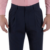 Pantalón de Vestir Yale Regular Fit Con Pinzas 0342