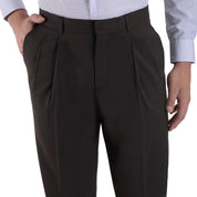Pantalón de Vestir Yale Regular Fit Con Pinzas 0342