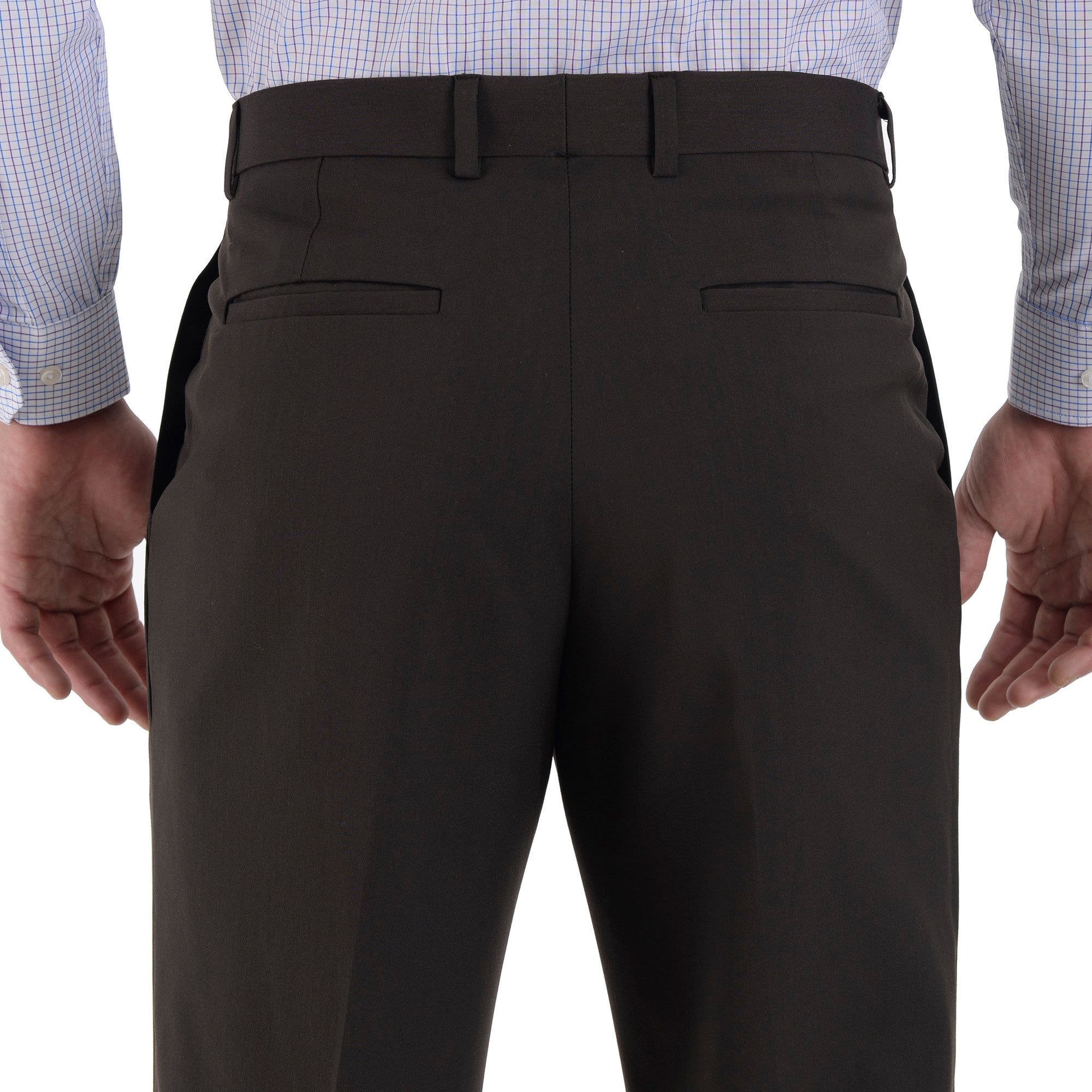 Pantalón de Vestir Yale Regular Fit Con Pinzas 0342