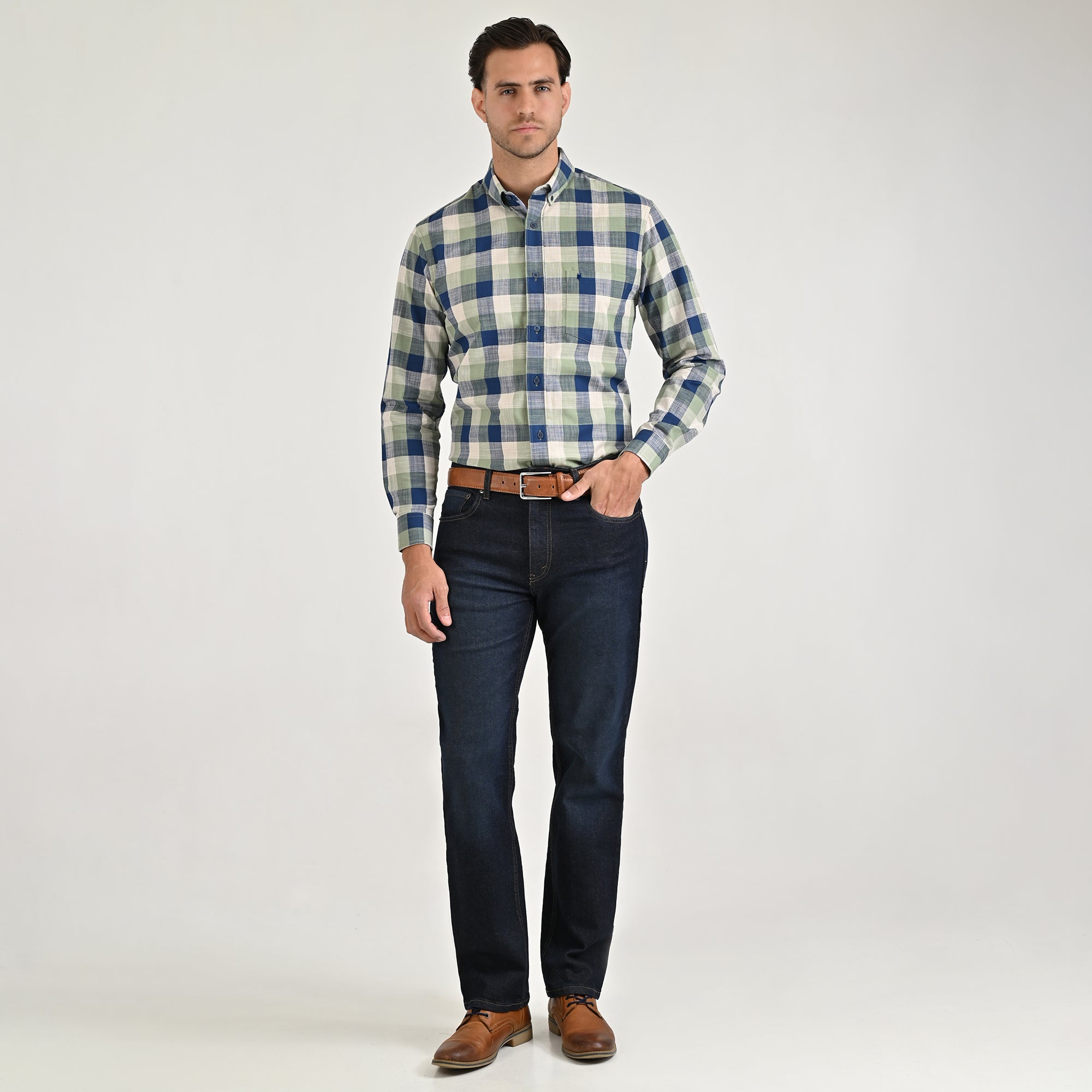 Jeans Yale Regular Fit 2384 Azul marino