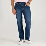 Jeans Yale Regular Fit recto 2384 Azul Petroleo