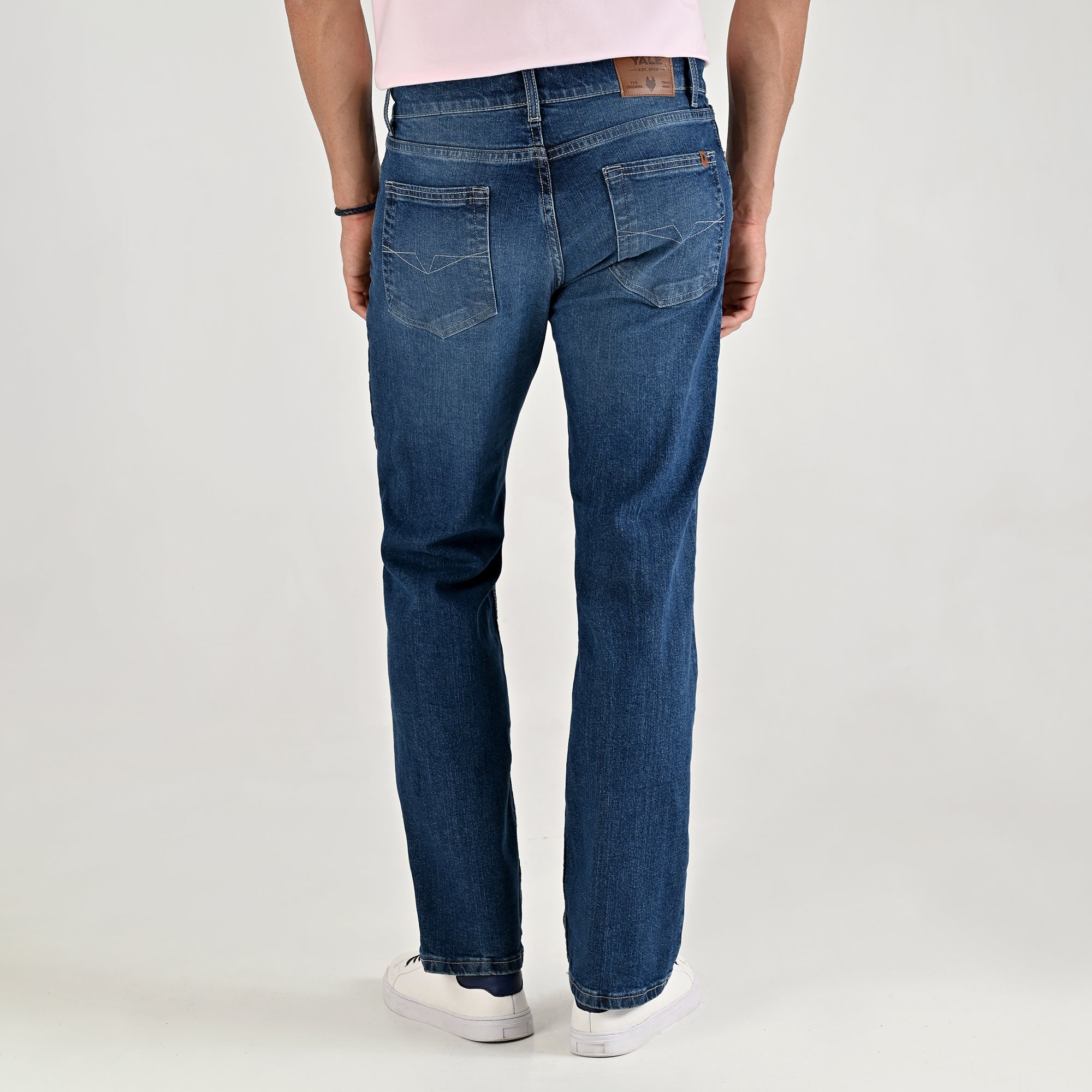 Jeans Yale Regular Fit recto 2384 Azul Petroleo