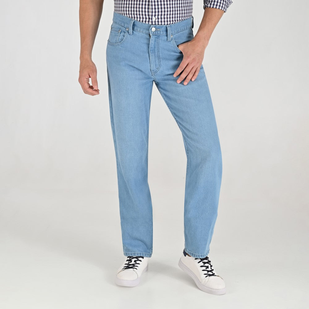 Jeans Yale Straight Fit 8266 Azul Plumbago