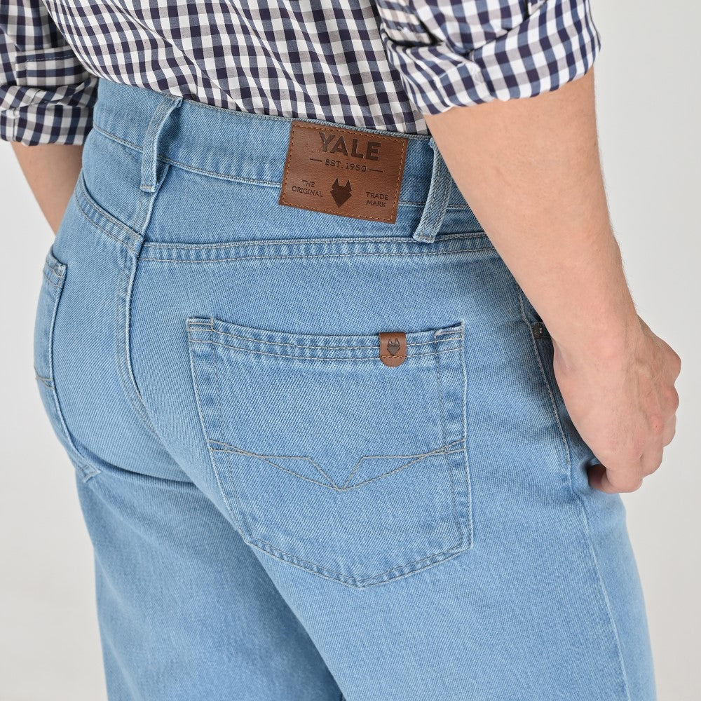 Jeans Yale Straight Fit 8266 Azul Plumbago