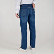Jeans Yale Straight Fit 8266 Azul Petróleo