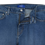 Jeans Yale Slim Fit 2384 Azul Petroleo