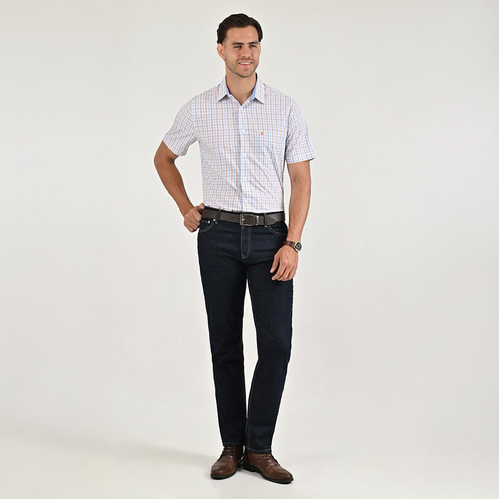 Jeans Yale Slim Fit 0527 Stretch Corte Semi Ajustado