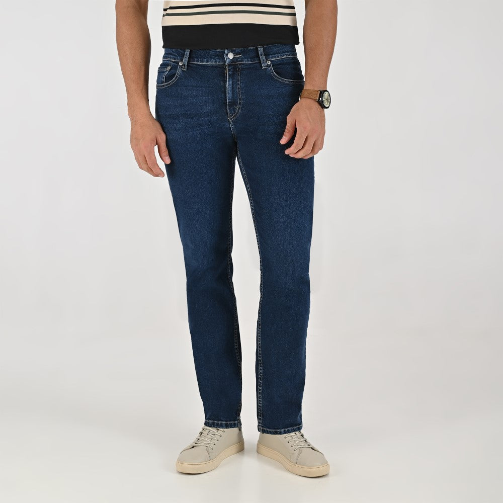 Jeans Yale Slim Fit A269 Azul Petróleo