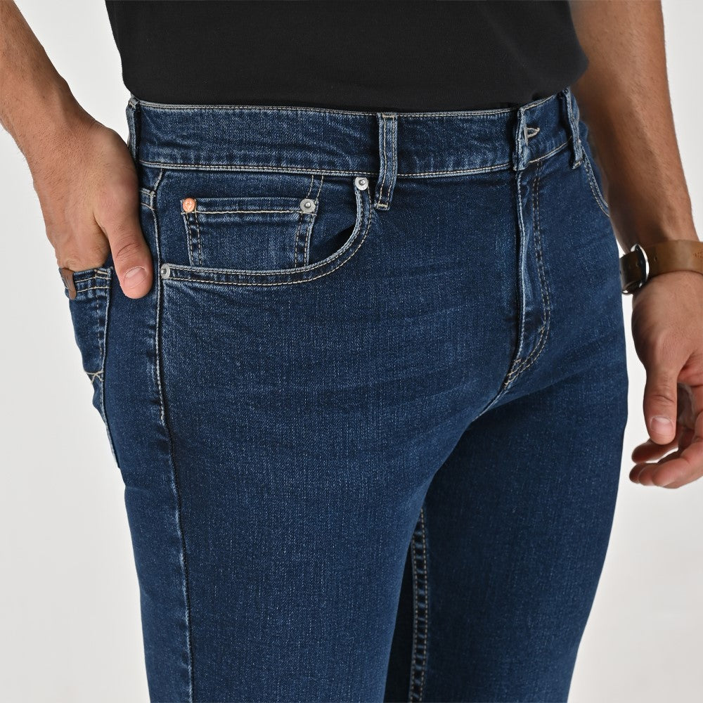 Jeans Yale Slim Fit A269 Azul Petróleo