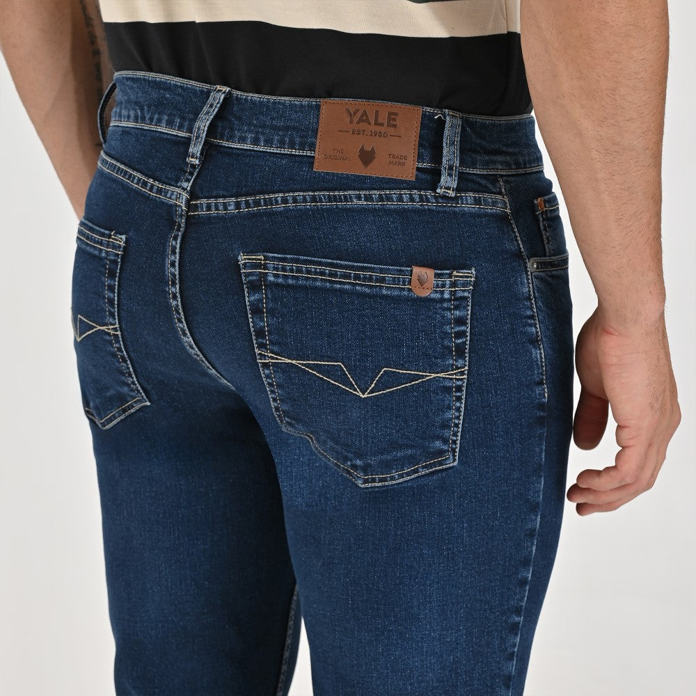 Jeans Yale Slim Fit A269 Azul Petróleo
