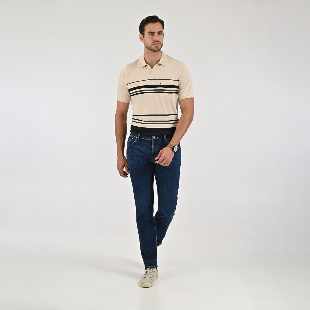 Jeans Yale Slim Fit A269 Azul Petróleo