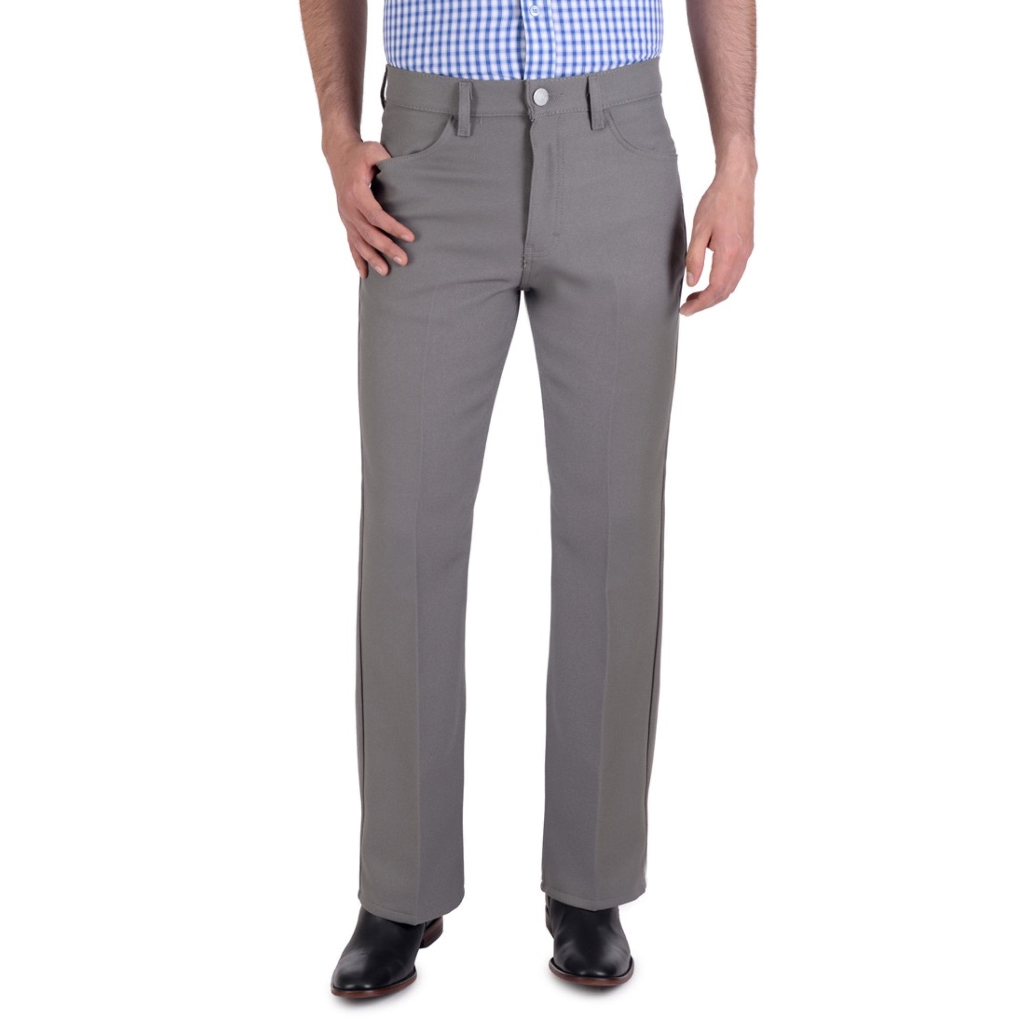 Pantalón Vaquero Yale Regular Fit 1383 Gris Rata