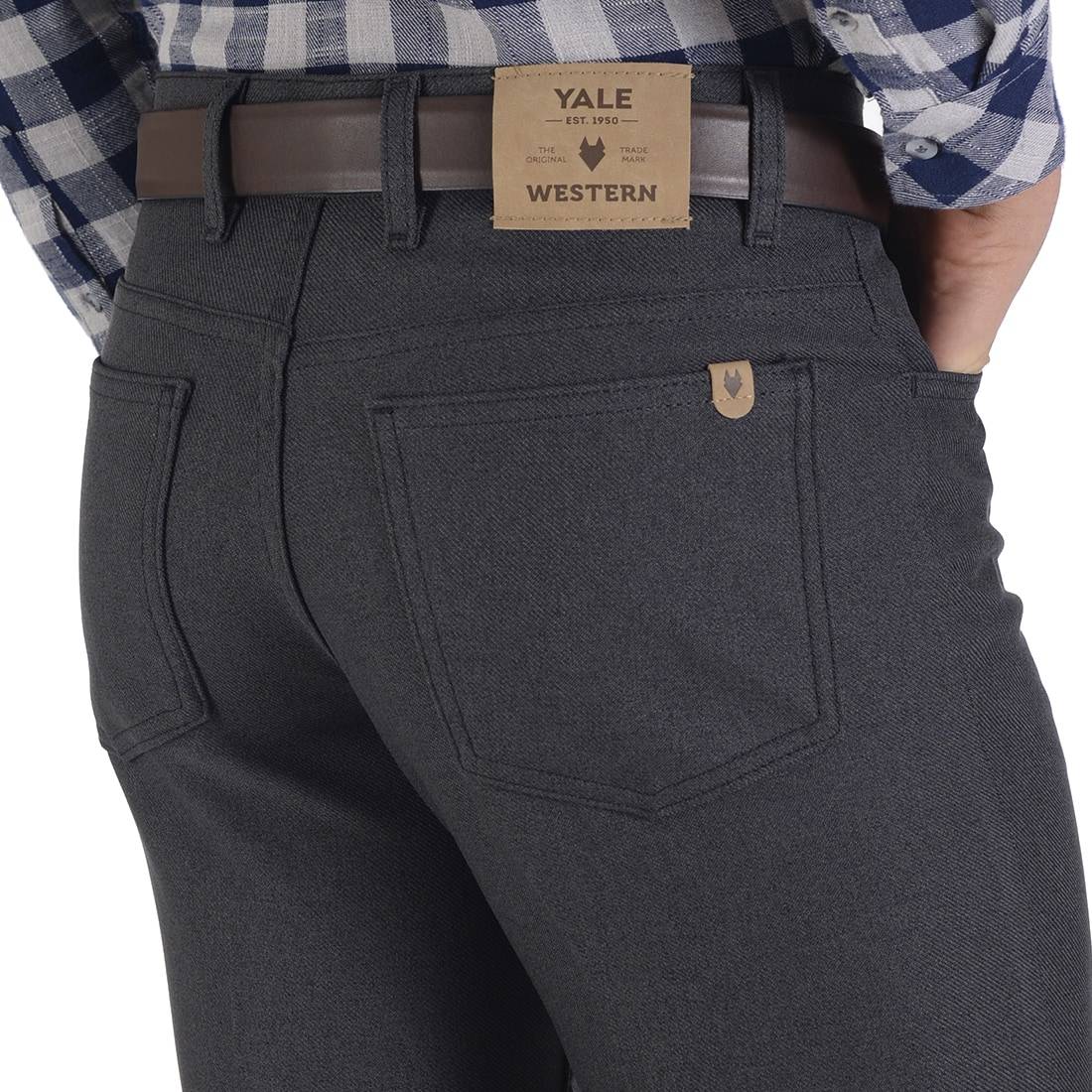 Pantalón Vaquero Yale Regular Fit 1383 Gris Medio